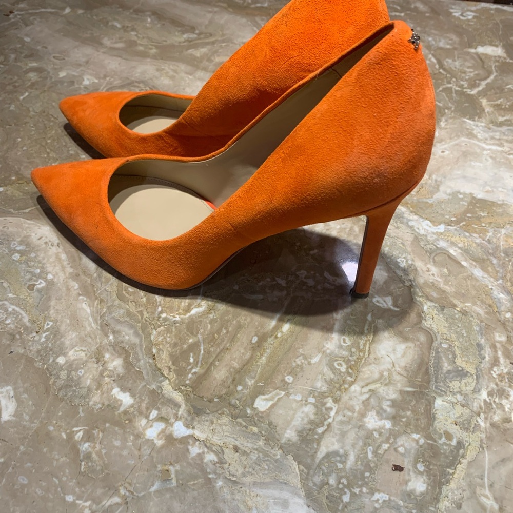 Size 13 orange heels